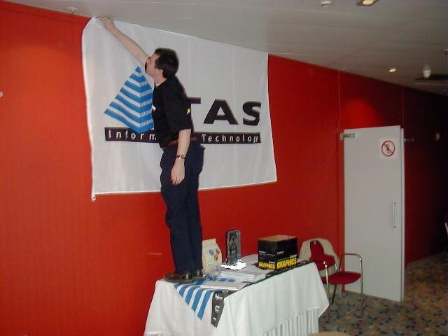 Preparing the TAS-AT stand