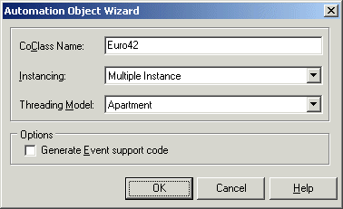 Automation Object Wizard