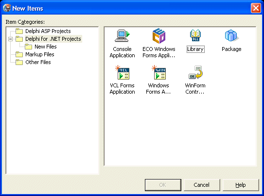 Delphi 8 for.NET Object Repository