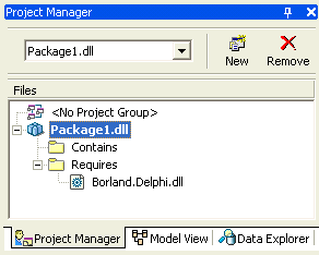 Library Assembly in Project Manager