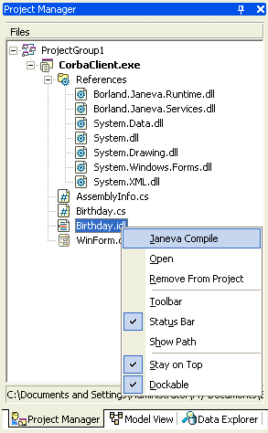 Manual Janeva Compile