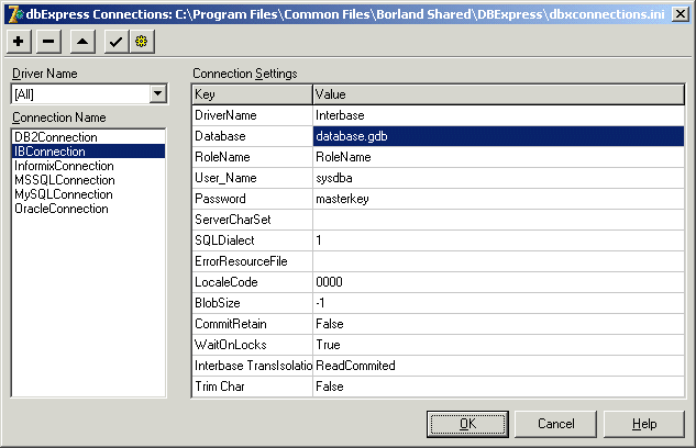 Connections Editor
