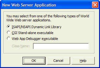 Delphi 2006's New Web Server Application Wizard