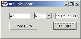 Figure 6.
Final Euro Calculator