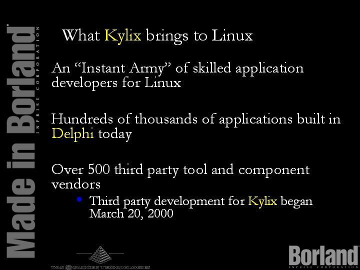 What Kylix Brings to Linux