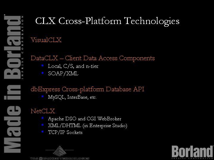 CLX Cross-Platform Technologies