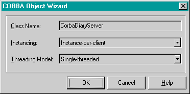 CORBA Object Wizard