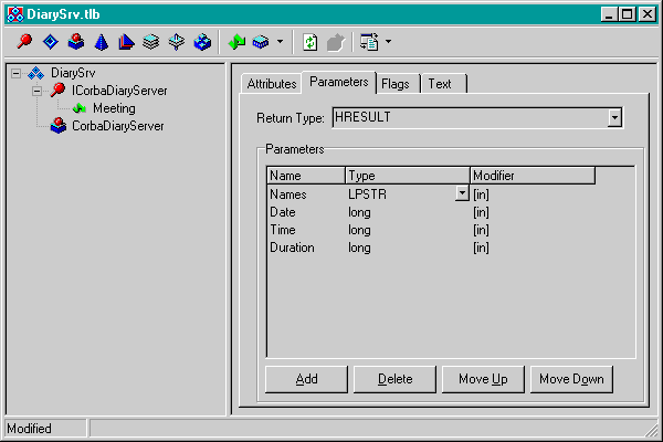 Delphi 5 Type Library Editor