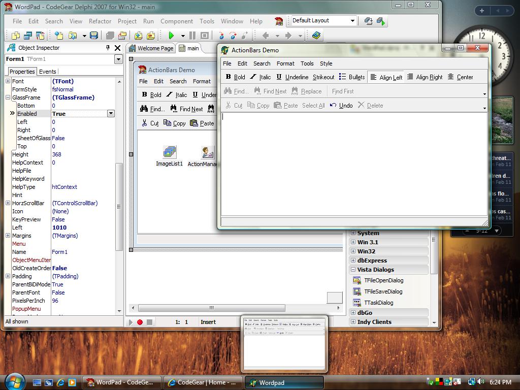 Delphi 2007 for Win32