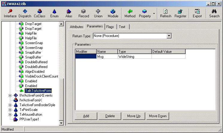 Type Library Editor