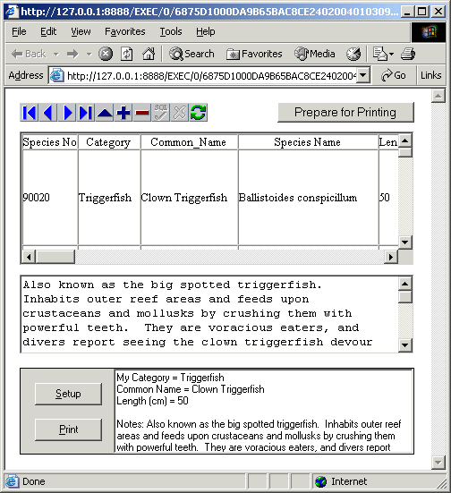 IntraWeb page with ActiveForm