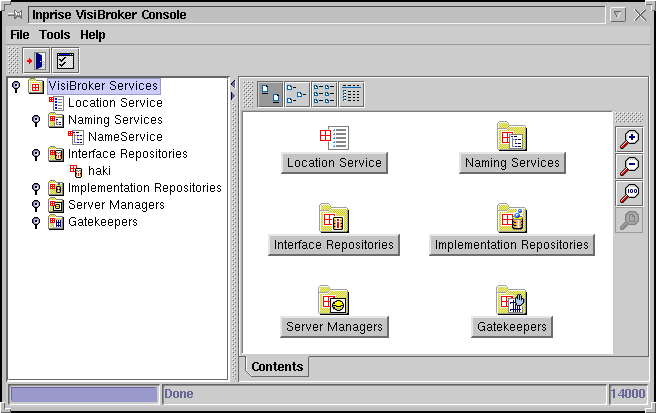 VisiBroker Console